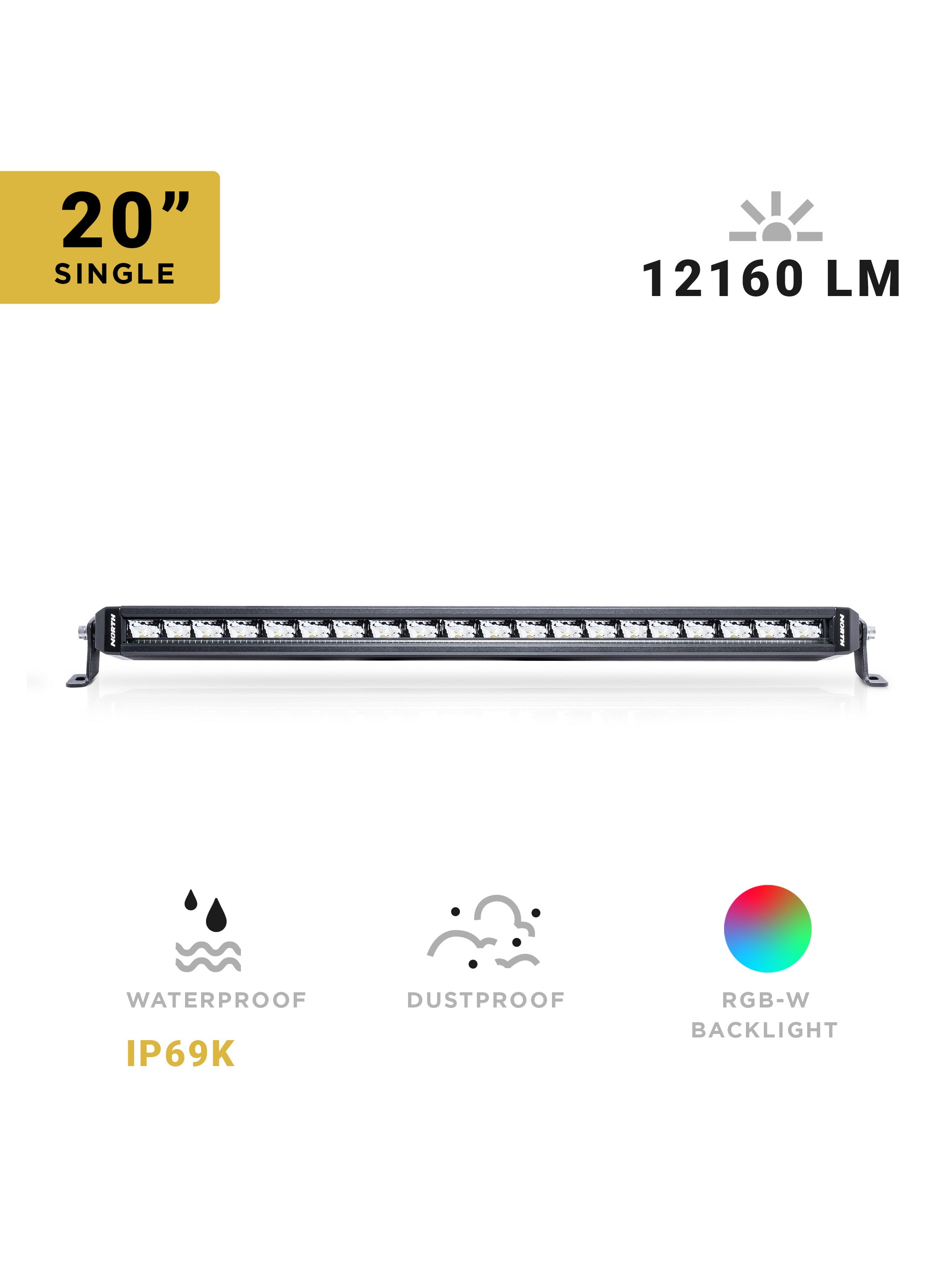 light bar rgbw