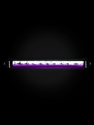 10" RGB-W Light Bar - Purple - North Lights