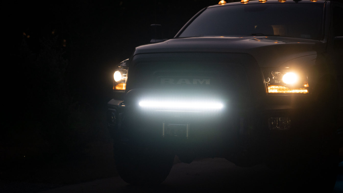 Single Row LED Light Bars for Trucks & SUVs