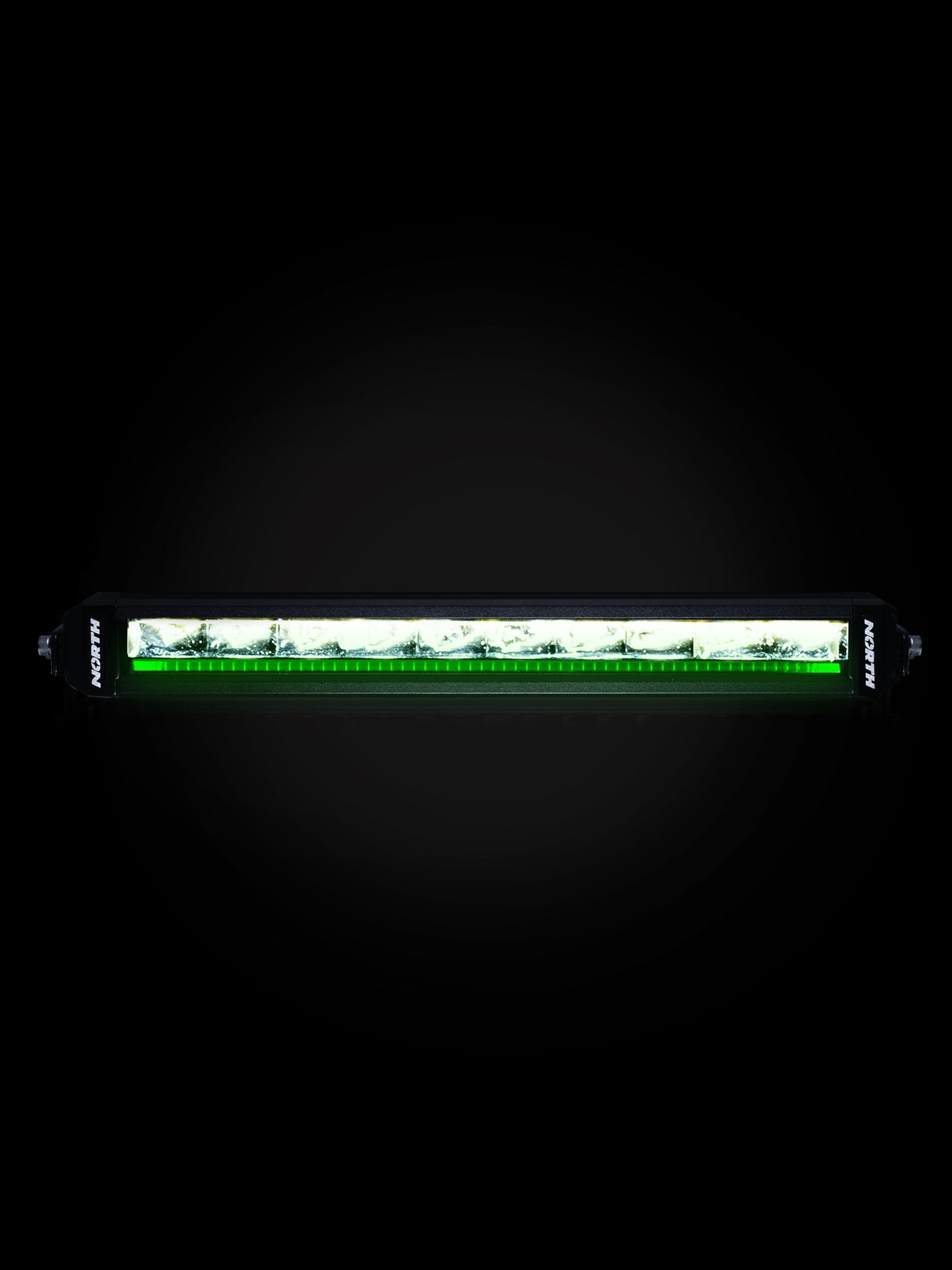10" RGB-W Light Bar - Green - North Lights