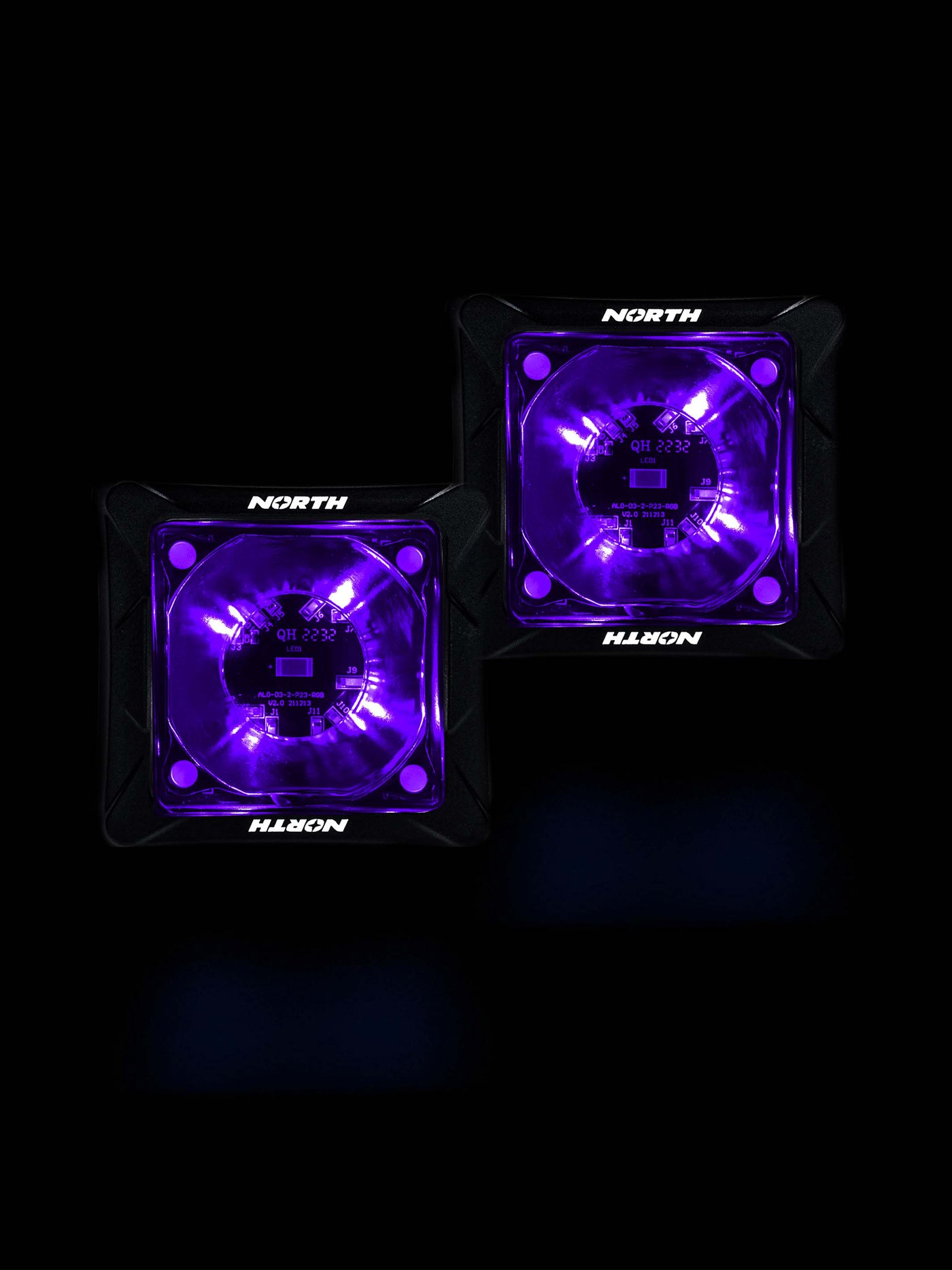 RGB Cube Pod Lights - Purple - North Lights