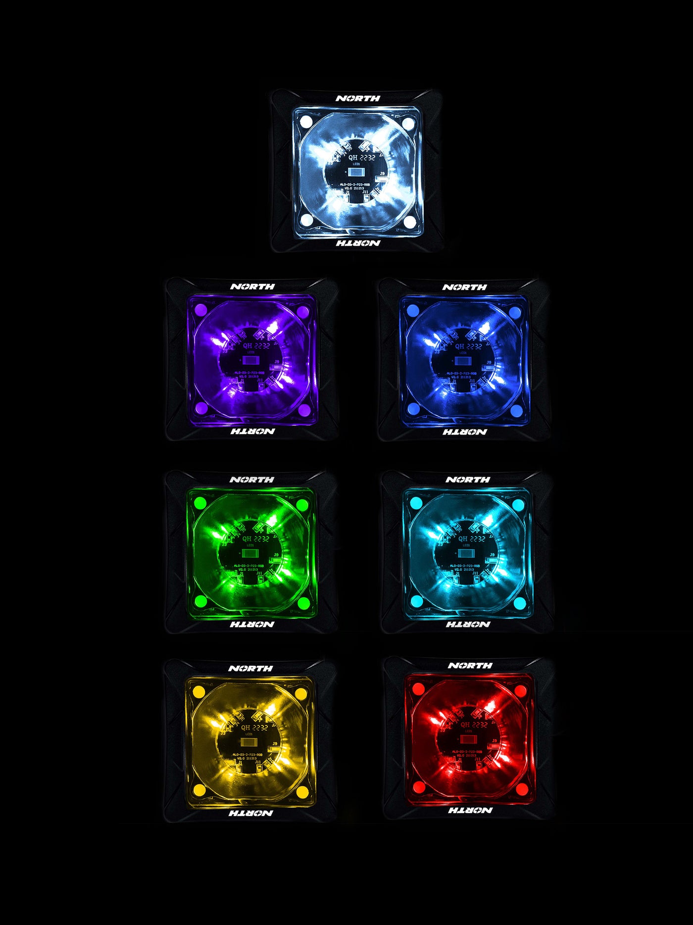 RGB Cube Pod Lights - North Lights