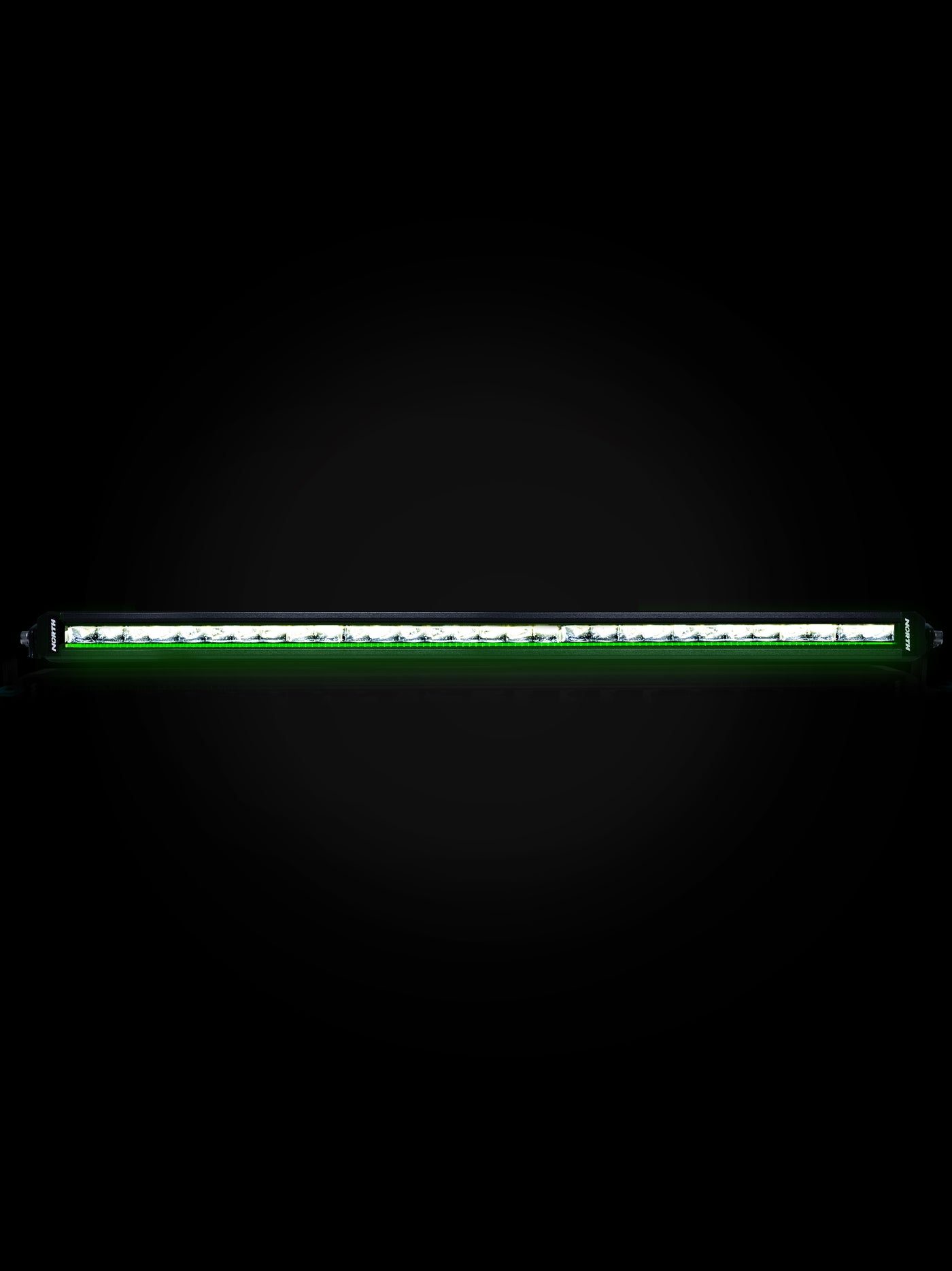 30" RGB-W Light Bar - Green - North Lights