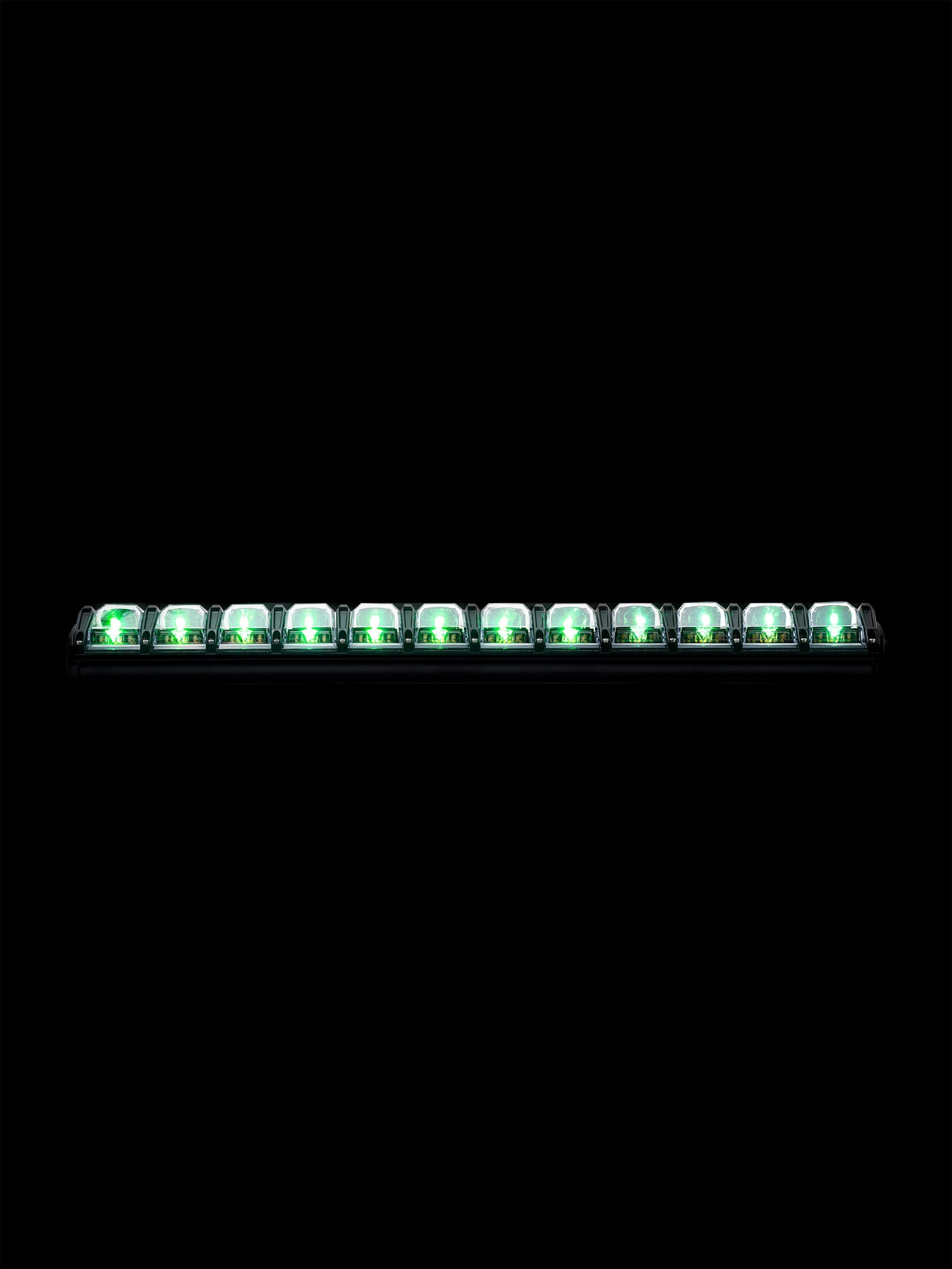 30" AIM Series Light Bar - RGB-W Backlight - Green - North Lights