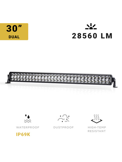 30" LED Light Bar - Flood/Spot Combo - North Lights