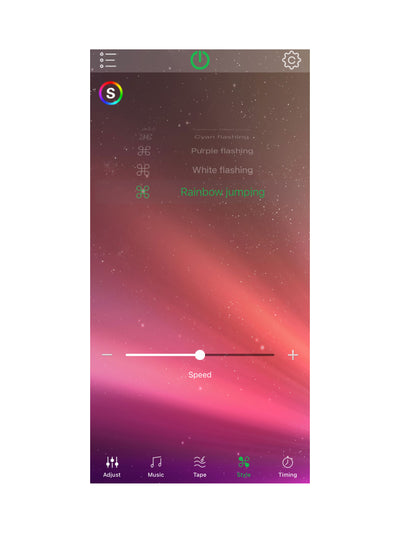 Color Changing Rock Lights App - North Lights